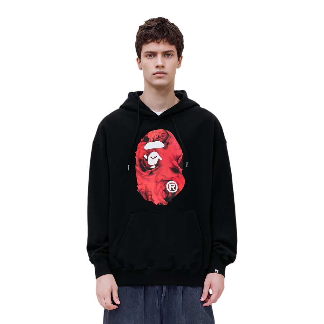 Bape A BATHING APE FW24 Floral Camo Ape Hoodie . 0ZXSWM114301N 圖 6