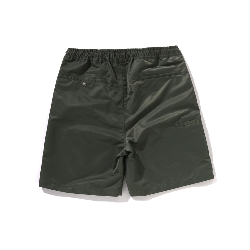 Bape A BATHING APE FW24 Monochrome Ape Embroidery Casual Shorts . 0ZXSPM153301N 圖 7