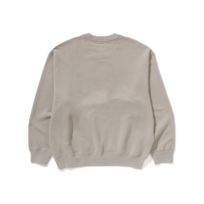 Bape A BATHING APE FW24 Monochrome Ape Head Logo Crewneck Sweatshirt 0ZXSWM113308N 圖 3