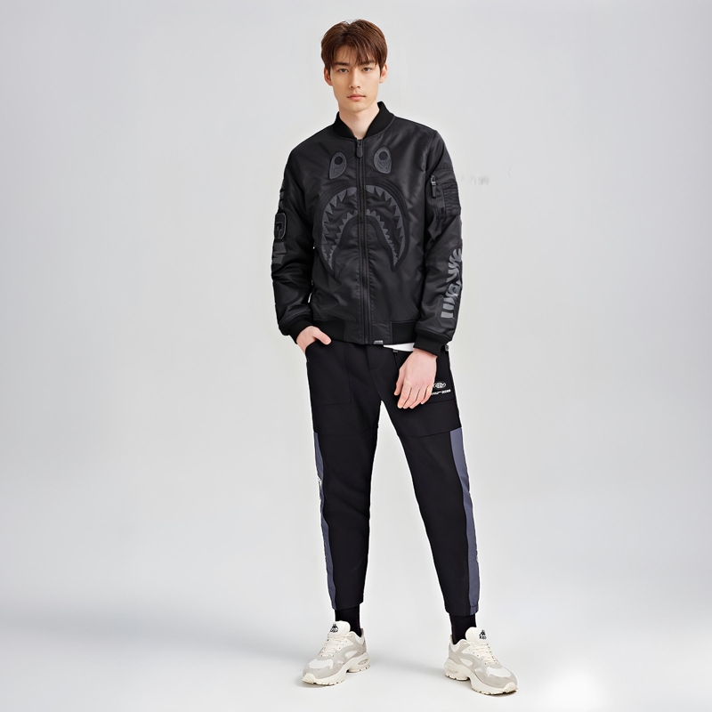 Bape A BATHING APE FW24 Shark Embroidered MA-1 Loose Jacket . 0ZXJKM141006N 圖 11