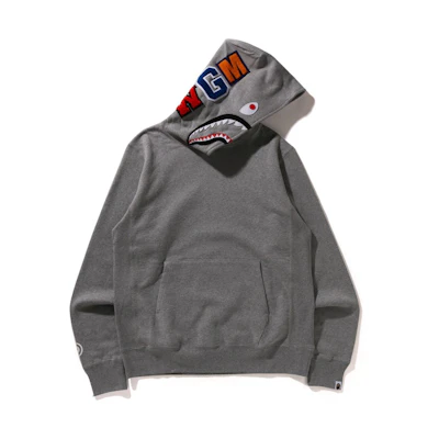 Bape A BATHING APE FW24 Shark Hoodie Solid Color - 0ZXSWM114013N