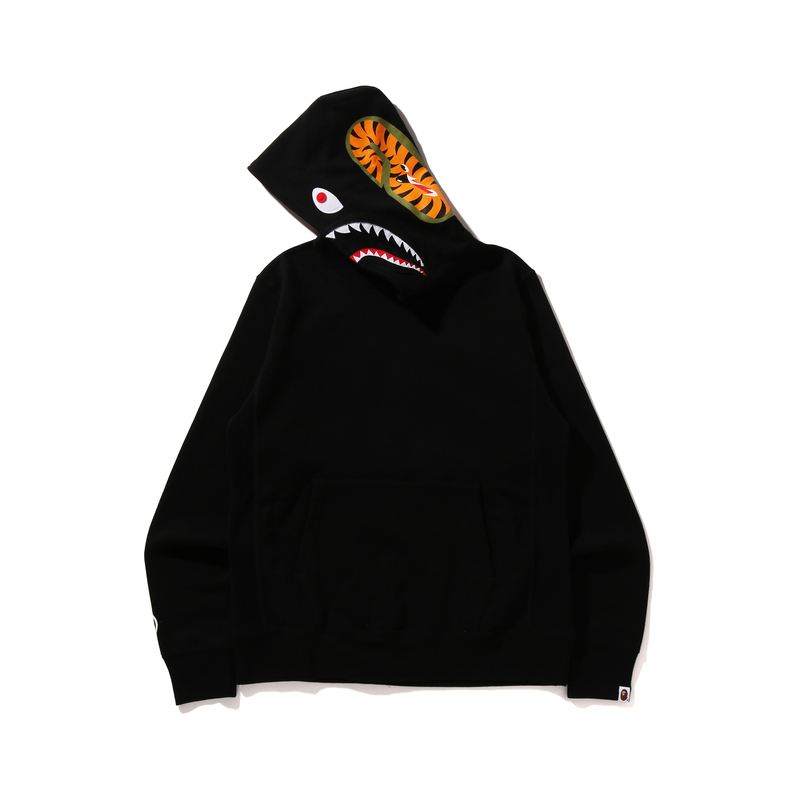 Bape A BATHING APE FW24 Shark Hoodie Solid Color - 0ZXSWM114013N 圖 3