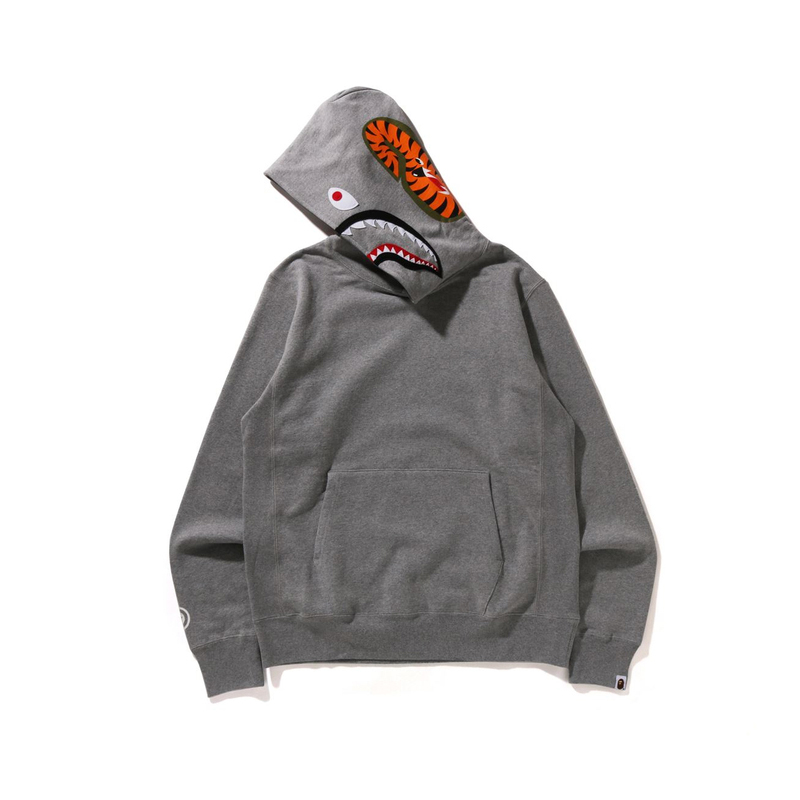 Bape A BATHING APE FW24 Shark Hoodie Solid Color - 0ZXSWM114013N 圖 7