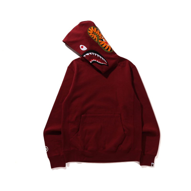 Bape A BATHING APE FW24 Shark Hoodie Solid Color - 0ZXSWM114013N 圖 10