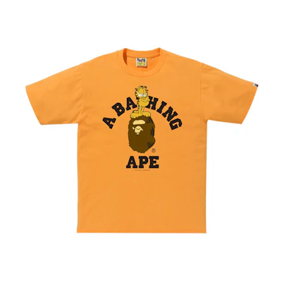 Bape A BATHING APE Garfielf Ape Head Graphic Tee Unisex 2G23110901