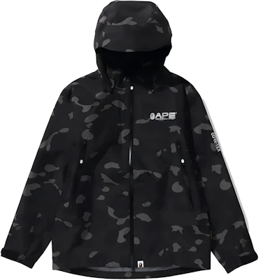 Chaqueta Negra Bape A BATHING APE Gore-Tex Color Camo con Capucha. 1J70-140-010 Buy Chaqueta Negra Bape A BATHING APE Gore-Tex Color Camo con Capucha. 1J70-140-010