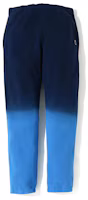 Shop Bape A BATHING APE Gradient Colorblock Knit Sweatpants . 0ZXPTM152012C