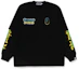 Order Bape A BATHING APE Kaos Lengan Panjang Loose Fit Pria dengan Logo Grafis. 1J70-111-002