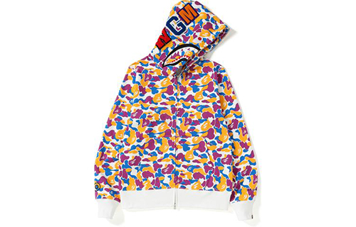 Bape A Bathing Ape LA 1st Anniversary Shark Camo Full Zip Hoodie  Exclusive. 1F22-115-020 圖 2