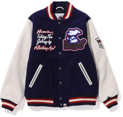 Bape A BATHING APE レターパッチワーク シングルブレスト 長袖ジャケット メンズ 1J80-141-006 Buy Bape A BATHING APE レターパッチワーク シングルブレスト 長袖ジャケット メンズ 1J80-141-006