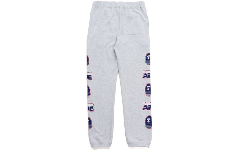 Purchase Bape A BATHING APE Logo 猿人圖案寬鬆針織運動長褲。 1H80-152-010