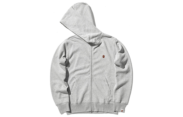 Bape A BATHING APE Logo Plain Hoodie Unisex Casual Pullover. 0ZXSWM115020C 圖 5