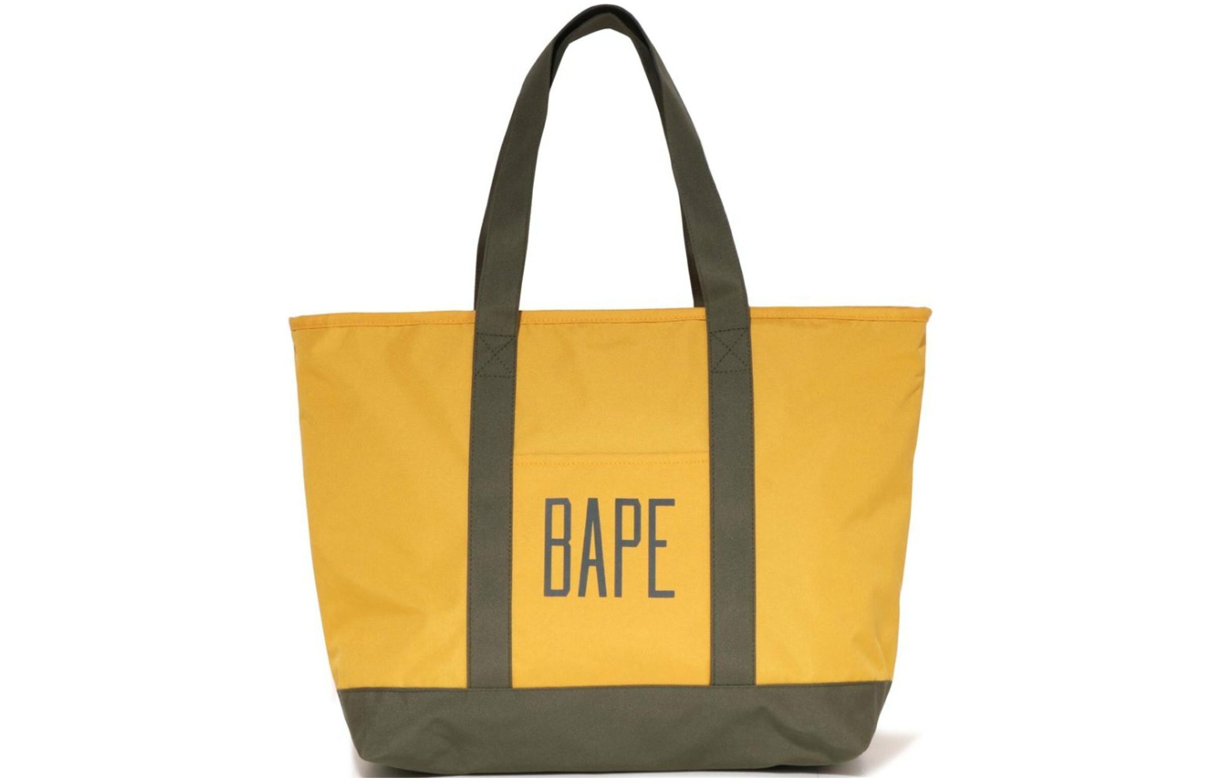 Details for Bape A BATHING APE Logo Baju, Jaket, Topi, Beg Silang, Set Sukan - Lelaki. 1K20-182-004