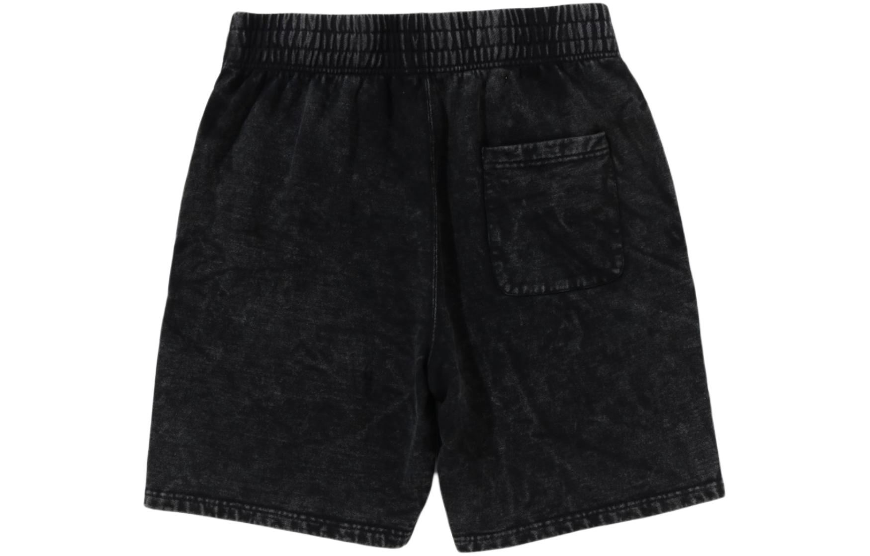 Bape A BATHING APE Logo Printed Elastic Straight-Fit Casual Shorts Men. 1K30-153-012 圖 3