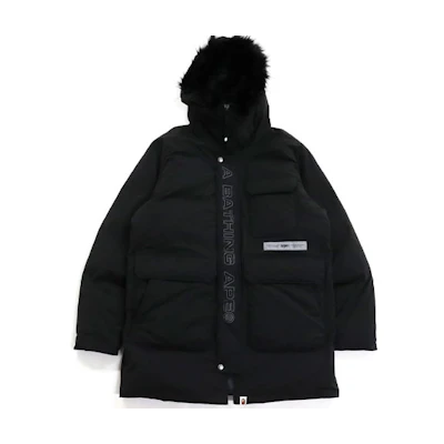 Bape A BATHING APE Loose Fit Down Hooded Jacket. 1H80-141-009