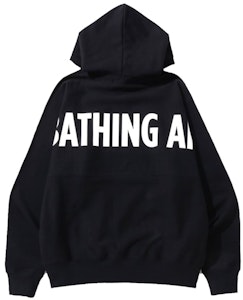 BAPE A Bathing Ape Hoodie Longgar Jumper 'Hitam' Buy BAPE A Bathing Ape Hoodie Longgar Jumper 'Hitam'