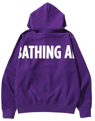 Hoodie Longgar BAPE A Bathing Ape 'Ungu' Buy Hoodie Longgar BAPE A Bathing Ape 'Ungu'