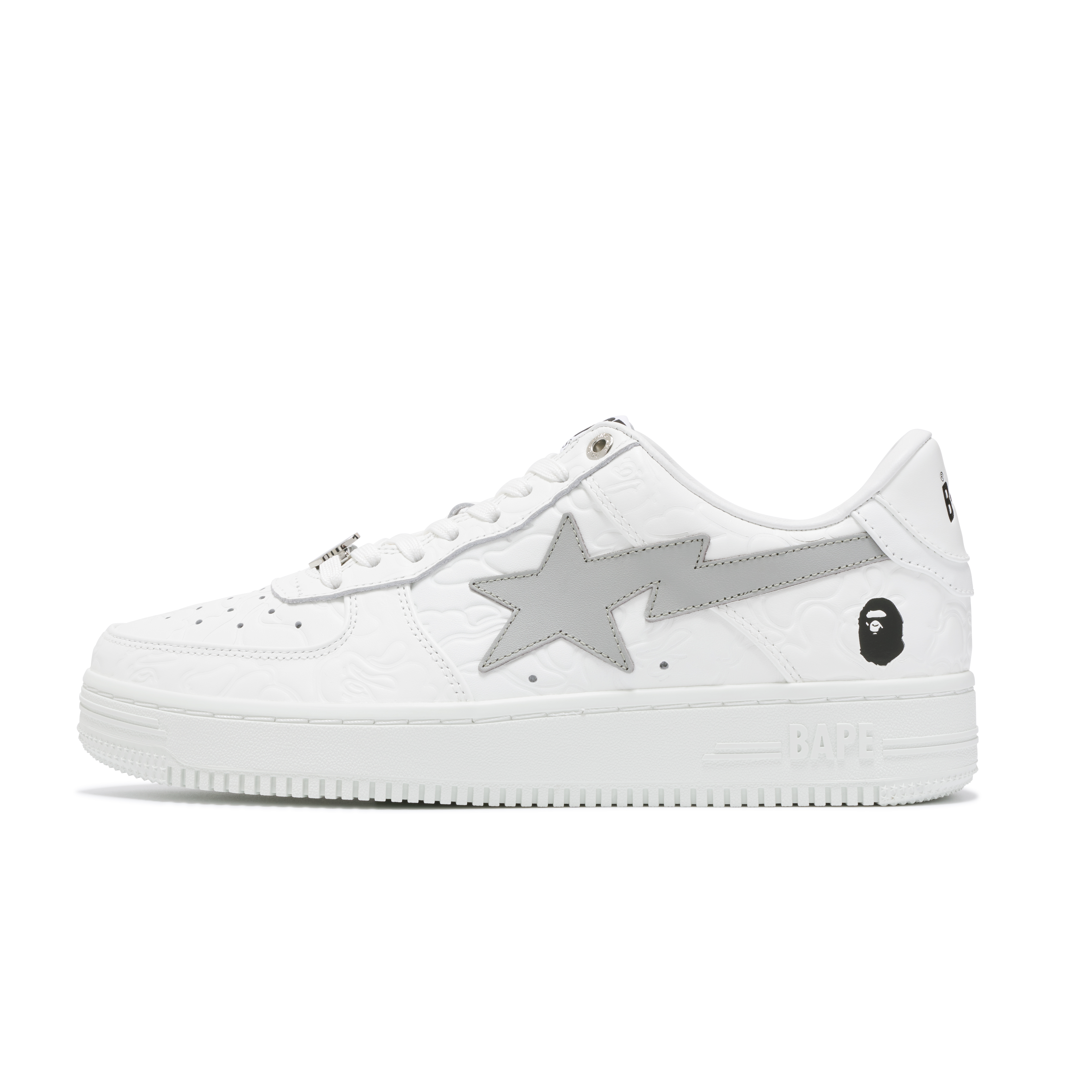BAPE A BATHING APE Low-Top Sneaker 'Embossed CMFT Sole' 圖 5