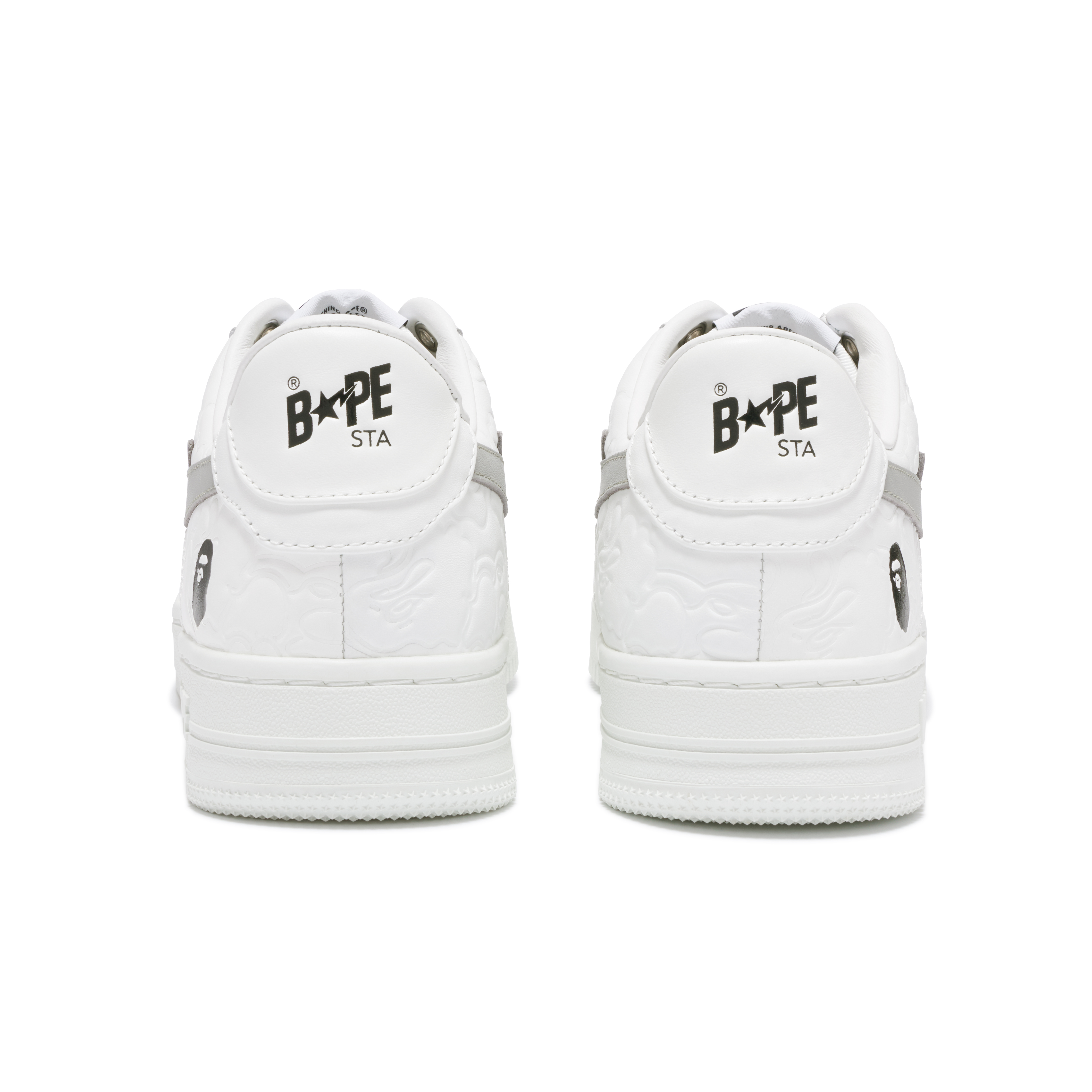 BAPE A BATHING APE Low-Top Sneaker 'Embossed CMFT Sole' 圖 6