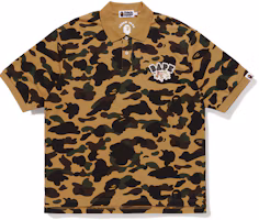 Order Bape A BATHING APE Ma Siwei Collab Camo Print Casual Polo Shirt Unisex. BAP-FW24-002