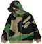 Order Bape A BATHING APE メガ ABC カモ シャーク ボア フーディ ジャケット 1J70-140-027