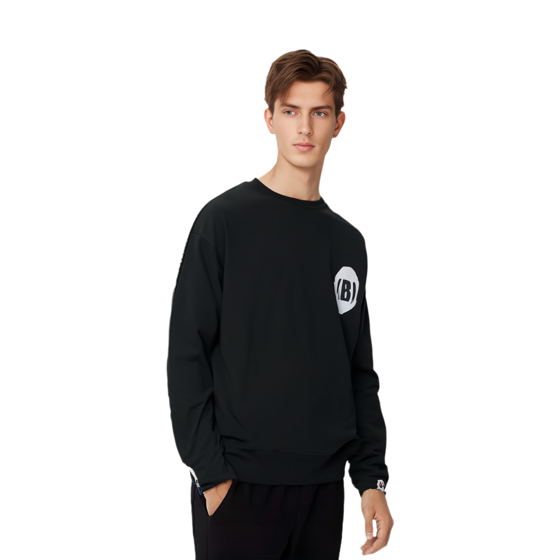 Bape A BATHING APE NFT Ape Universe Logo Crewneck Sweatshirt . 0ZXSWMVSBJP4J 圖 4