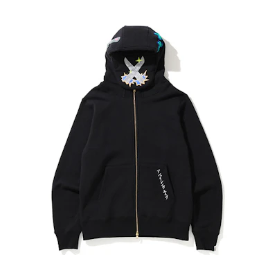 Bape A BATHING APE Ninja Zip Hoodie Unisex Ninja Sweatshirt. 0ZXSWM115018E