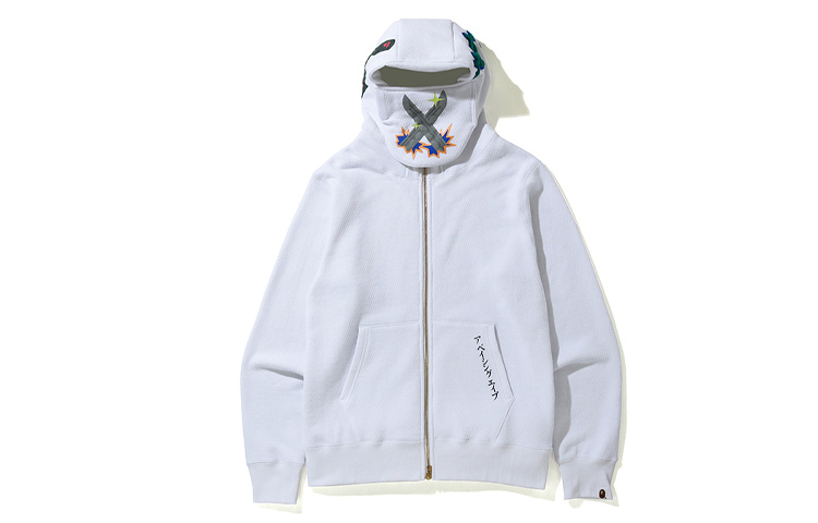 Bape A BATHING APE Ninja Zip Hoodie Unisex Ninja Sweatshirt. 0ZXSWM115018E 圖 3