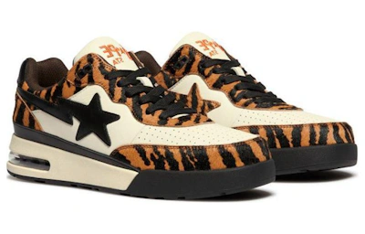 BAPE A Bathing Ape Road Sta 'White Brown Black'