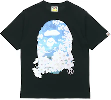 Bape A BATHING APE Sakura Ape Head Graphic Tee Shirt. 1H20-110-028 Bape A BATHING APE Sakura Ape Head Graphic Tee Shirt. 1H20-110-028