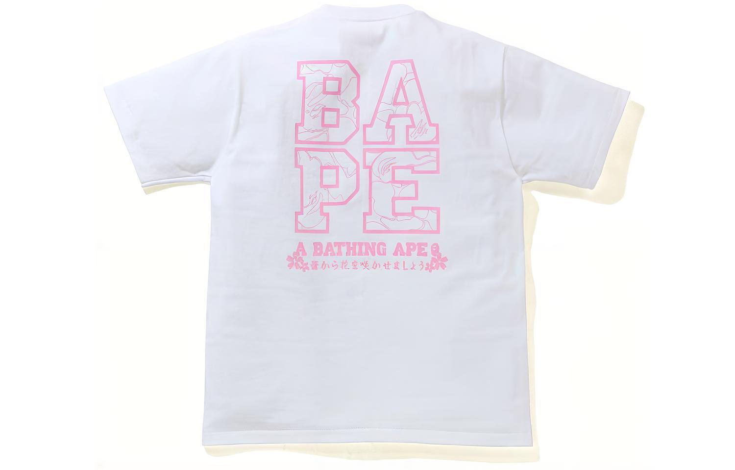 Bape A BATHING APE Sakura Ape Head Graphic Tee  Shirt. 1H20-110-028 圖 6
