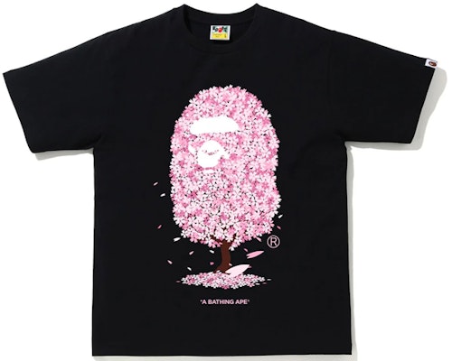 Bape A BATHING APE 桜 限定 エイプヘッド Tシャツ ユニセックス. 1G20-110-045 Buy Bape A BATHING APE 桜 限定 エイプヘッド Tシャツ ユニセックス. 1G20-110-045