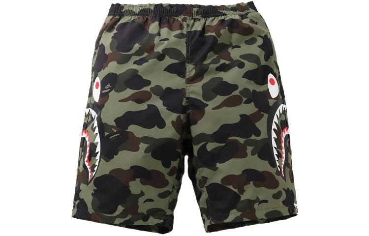Order Bape A BATHING APE 鯊魚迷彩休閒沙灘短褲 1st Camo Print. 1H30-153-012