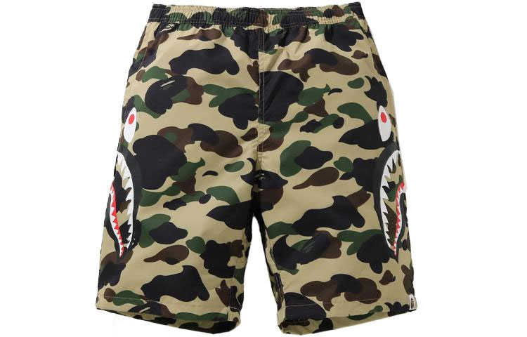 Purchase Bape A BATHING APE 鯊魚迷彩休閒沙灘短褲 1st Camo Print. 1H30-153-012