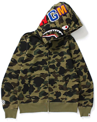 Bape A BATHING APE Shark Camo Hoodie Unisex Casual Comfort Series. 1E80-115-022 Order Bape A BATHING APE Shark Camo Hoodie Unisex Casual Comfort Series. 1E80-115-022