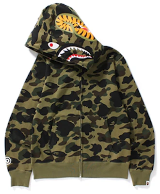 Bape A BATHING APE Shark Camo Hoodie Unisex Casual Comfort Series. 1E80-115-022 Lookbook Bape A BATHING APE Shark Camo Hoodie Unisex Casual Comfort Series. 1E80-115-022
