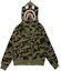 Shop Bape A BATHING APE Shark Camo Hoodie Unisex Casual Comfort Series. 1E80-115-022