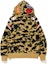 Sizing Bape A BATHING APE Shark Camo Hoodie Jaket Cetakan. OZXSWM15012XD
