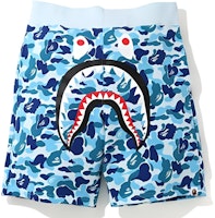 Bape A BATHING APE Shark Camo Shorts Unisex - Blue. 1G30-153-002 Bape A BATHING APE Shark Camo Shorts Unisex - Blue. 1G30-153-002