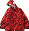 Lookbook Bape A BATHING APE Shark Camo Jaket Hooded Down Ski. 1I30-144-002