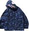 Details for Bape A BATHING APE Shark Camo Jaket Hooded Down Ski. 1I30-144-002