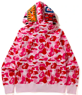 Bape A BATHING APE 鯊魚迷彩連帽外套 寬鬆版 衛衣 - 秋季款 1H30-115-018 3