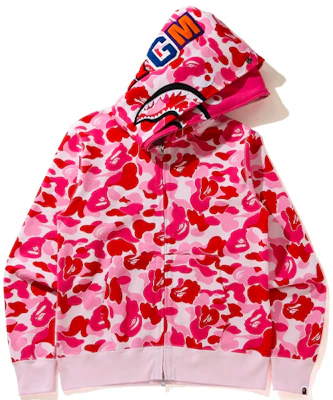 Bape A BATHING APE 鯊魚迷彩連帽外套 寬鬆版 衛衣 - 秋季款 1H30-115-018 4