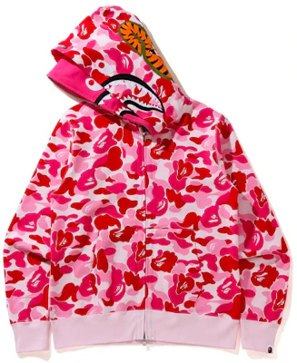 Bape A BATHING APE 鯊魚迷彩連帽外套 寬鬆版 衛衣 - 秋季款 1H30-115-018 5