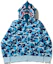 Order Bape A BATHING APE 鯊魚迷彩連帽外套 寬鬆版 衛衣 - 秋季款 1H30-115-018