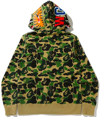 Bape A BATHING APE 鯊魚迷彩連帽外套 寬鬆版 衛衣 - 秋季款 1H30-115-018 Sizing Bape A BATHING APE 鯊魚迷彩連帽外套 寬鬆版 衛衣 - 秋季款 1H30-115-018