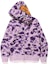 Buy Bape A BATHING APE 鯊魚迷彩拉鍊連帽外套 粉紫 男女皆宜款式。 001ZPD221011X
