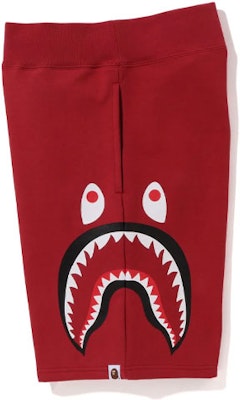 Bape 猿人头鲨鱼图案中腰修身短裤 1J30-153-016 5