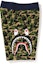 Shop Bape 猿人头鲨鱼图案中腰修身短裤 1J30-153-016