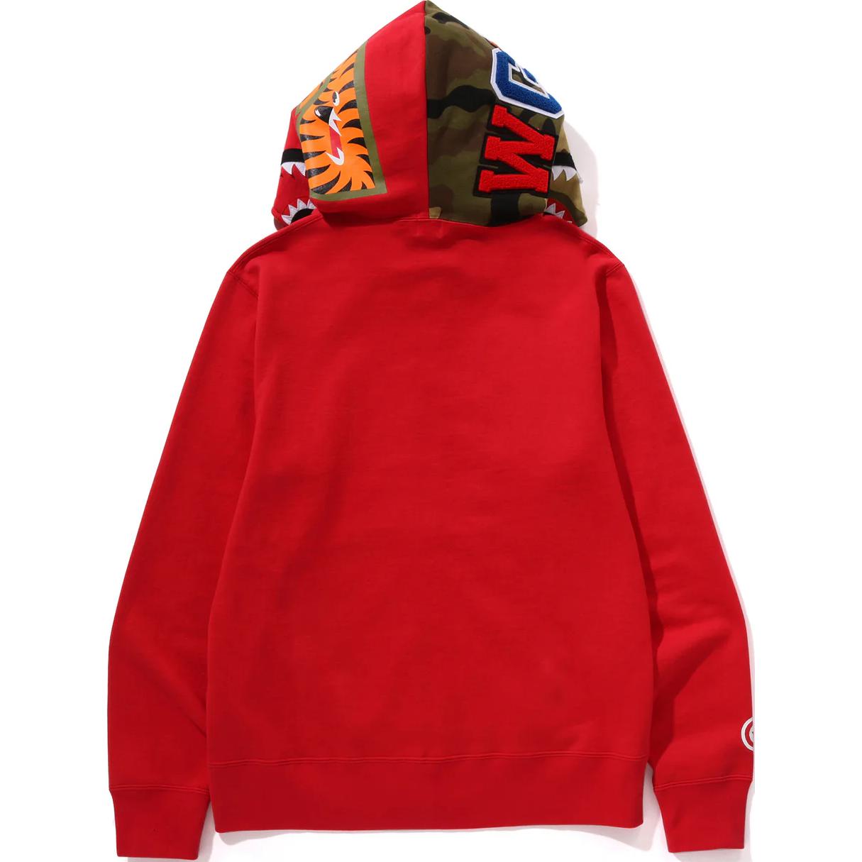 Bape A BATHING APE Shark Logo Hoodie with Kangaroo Pocket Unisex. 0ZXSWM115005N 圖 19